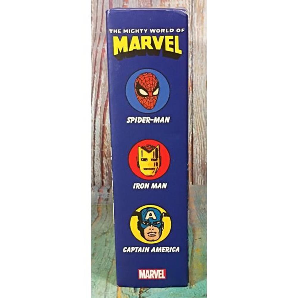 Mighty World of Marvel Box Set Spider-Man Iron Man Captain America & Avengers - Picture 4 of 13